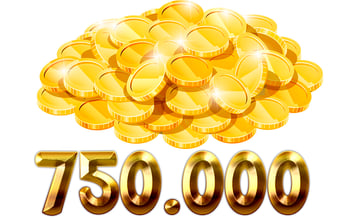 750,000 Tokens