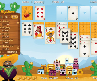 Siesta Solitaire screenshot