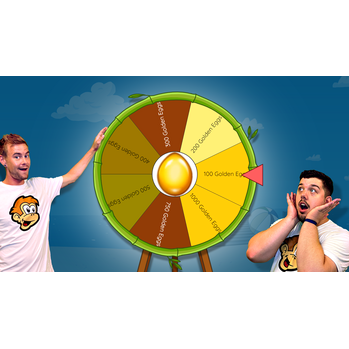 Playtopia LIVE - Golden Eggs on the Wheel of Fortune